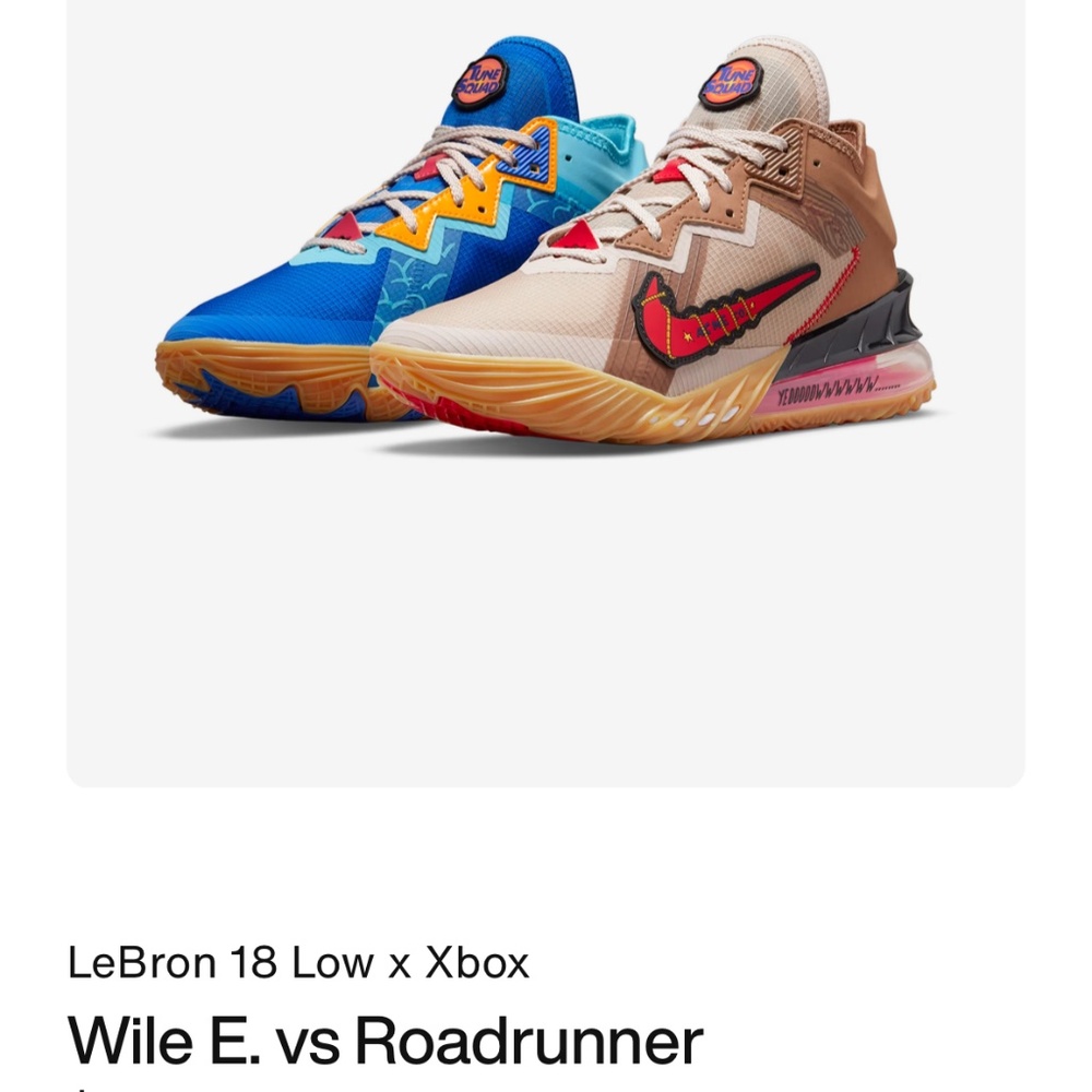 Nike LeBron 18 Low x Xbox